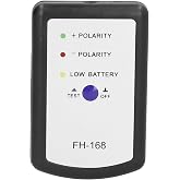 Automotive Speaker Polarity Tester, Car Audio Speaker Test Phase Meter Speaker Positive and Negative Test Phase Meter for Adjusting Speaker Wiring of Car Audio System Phase Tester