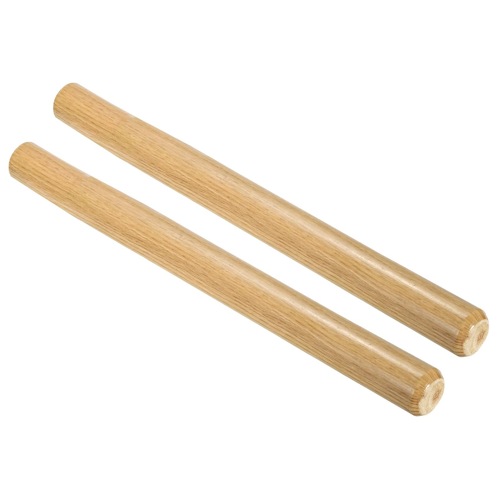 PATIKIL 15 Inch Wooden Shovel Handle, 2 Pack Garden Shovel Handle Replacement Hardwood Handles for Round Eye Hoe Shovel Trowel