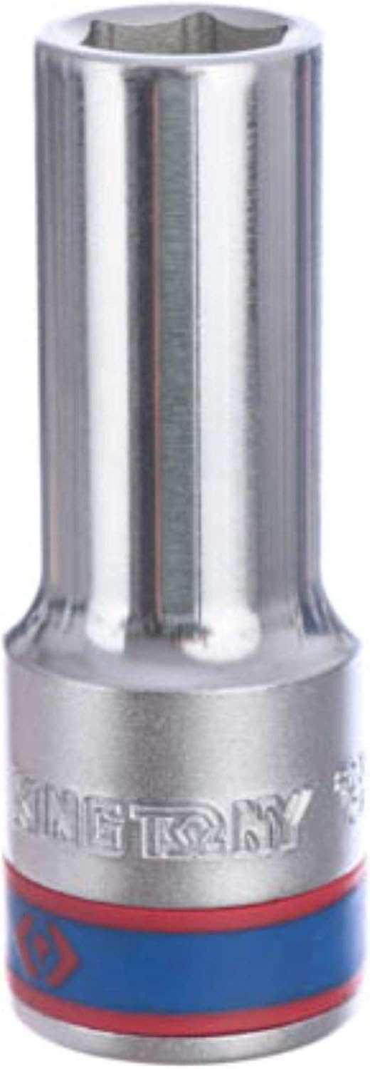 KING TONY 623517M Deep Socket, 17 mm, 3/4-inch, Chrome