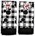 Disney Dish Towels 2 Piece Set Kitchen Cloths (Mickey Mouse Black)