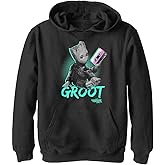 Marvel unisex-child Neon Baby Groot Hoodie