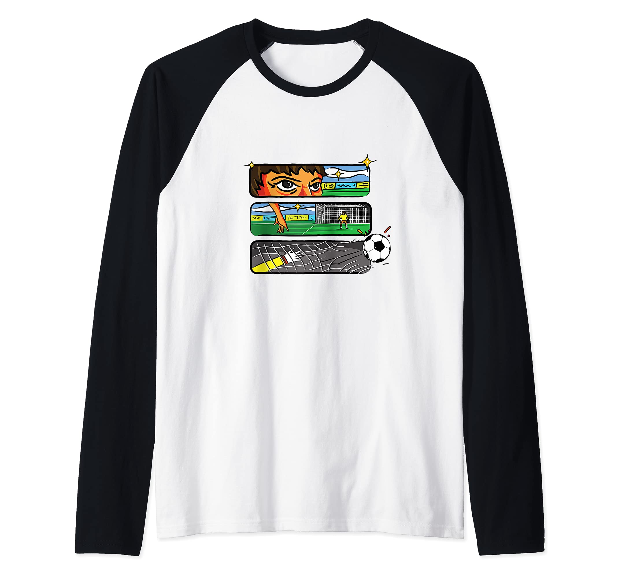 Flag Argentina Raglan Baseball Tee