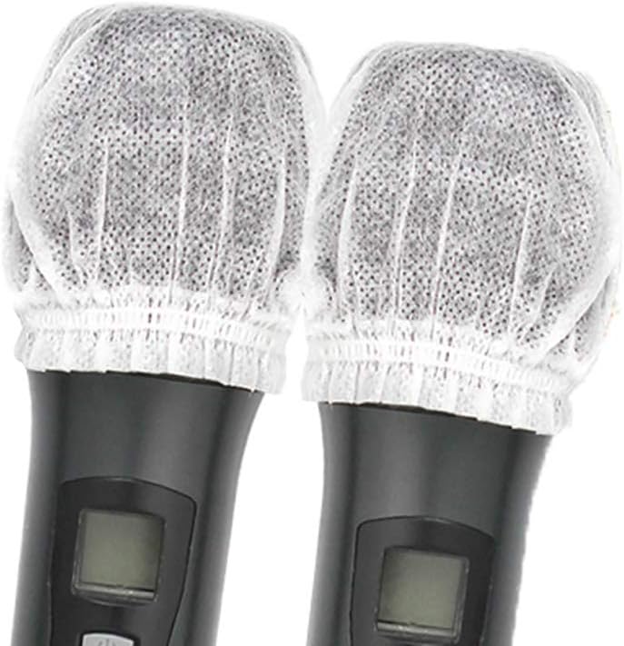 400 Pcs Disposable Microphone Cover Washable Loudspeaker Multifunctional Sponge Cover - Image 4