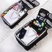 Hanging Toiletry Bag for Men & Women, Toiletries Bag for Travel, Medium Size, Black