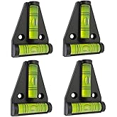ZUJHPYMI 4Pcs Magnetic T Type RV Levelers, RV Parts Accessories Exterior Leveling Stablilization Levelers, Dual-use with Magn
