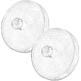 Jillmo Fermentation Weight for Gallon Jars, 3.7inch Large and Heavy Gallon Jar Glass Fermenting Weights for Making Sauerkraut, Kimchi, Carrots, Pack of 2