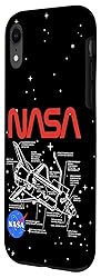 iPhone XR NASA Space Shuttle Schematic Logo Case