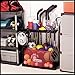 Rubbermaid Sports Gear Storage Station, Black / Red (FG5A4300BLARD)