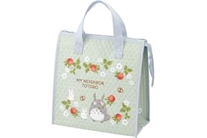 Skater My Neighbor Totoro Thermal Insulated Lunch Bag with Zip Closure - Rasberry