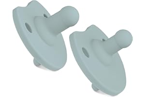 Ryan & Rose Cutie PAT Pacifier Teether (Preemie Kit, Mist)