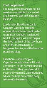 A.Vogel Jan de Vries Hawthorn-Garlic Complex 90 Capsules view 5