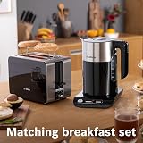 Bosch Styline TWK8633GB Variable Temperature Cordless Kettle 1.5 L Black view 6
