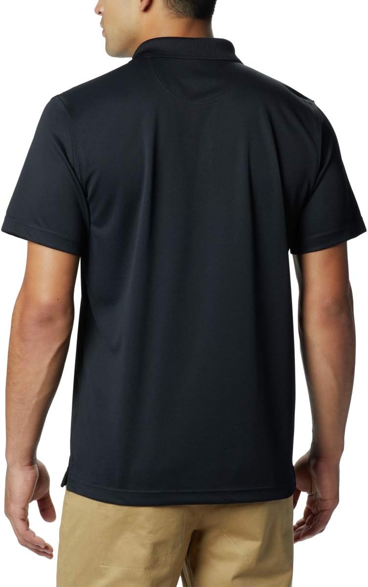 Columbia Men's Utilizer Short Sleeve Wicking Polo with Uv Protection: Sports & Outdoors