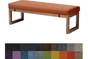 Kimgull Bench Cushions Indoor Sofa Seat Pad Dining Shoes Stadium Patio Furniture Garden Hallway Camper Mat, 66.9X11.8X1.97In,