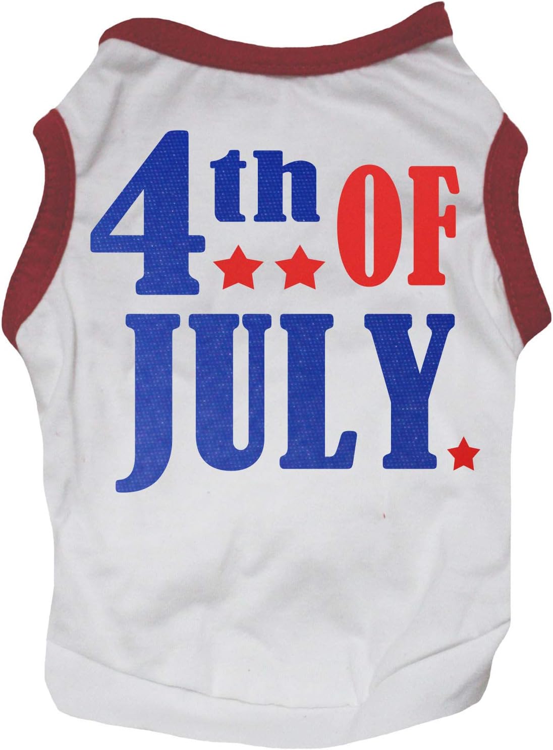 4th of july dog shirt