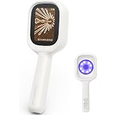 Digital Autofocus Microscope, 2.8" IPS Screen Magnifier, Take Photo &amp; Video | 32 GB Card, Magnifying Glass, 8 White + 8 Ultraviolet LED, Unique Concave Lens, Ergonomic Handle, Compatible with Mac/Windows
