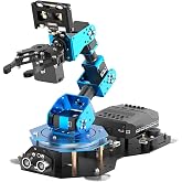 LewanSoul Robotic Arm AI Vision Voice Control for Arduino Scratch Python 6DOF Smart Robot Arm STEM Project Educational Robot &amp; Engineering Kits, Science/Coding/Programming Set, xArmAI Standard Kit
