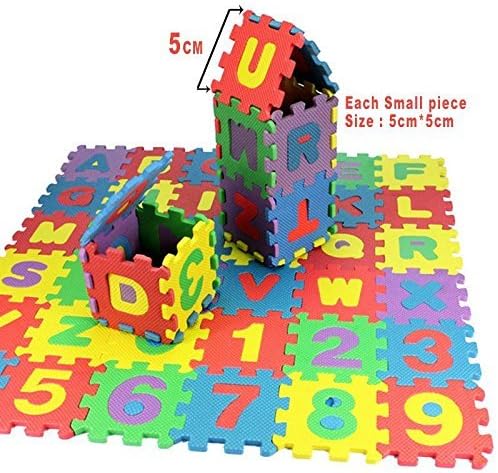 36 pcs Baby Kids Alphanumeric Educational Puzzle Blocks Infant Child Toy Gift