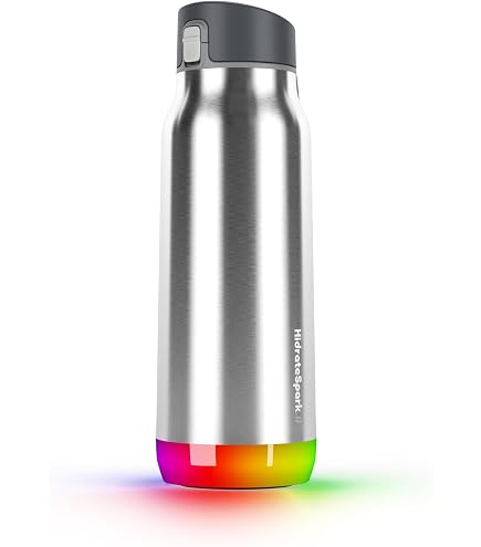 【未開封】APPLE HidrateSpark PRO STEEL シルバー HidrateSpark PRO 2 Chug de 600 ml – Garrafa de hidratação