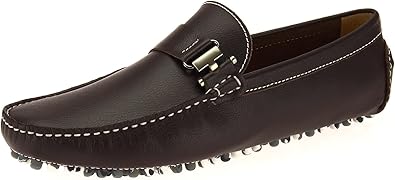 leather driver loafers