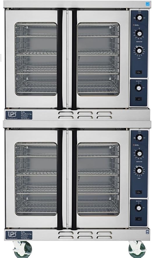 New Duke Commercial Gas Convection Oven Double Deck Stack Full Size