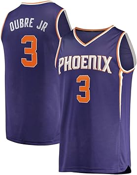Amazon ケリーoubreジュニア3位フェニックスサンズマルチスタイル新しいファブリック のバスケットボールジャージー Color 1 Size Xl Rencai バスケットボール