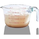 8 Cup Large Glass Measuring Cup - Kitchen Mixing Bowl, Liquid Measure Cups
