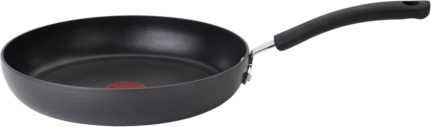 T-fal Nonstick Dishwasher Safe Cookware Lid Fry Pan, 10-Inch, Black: T Fal Professional Non Stick Fry Pan: Kitchen & Dining