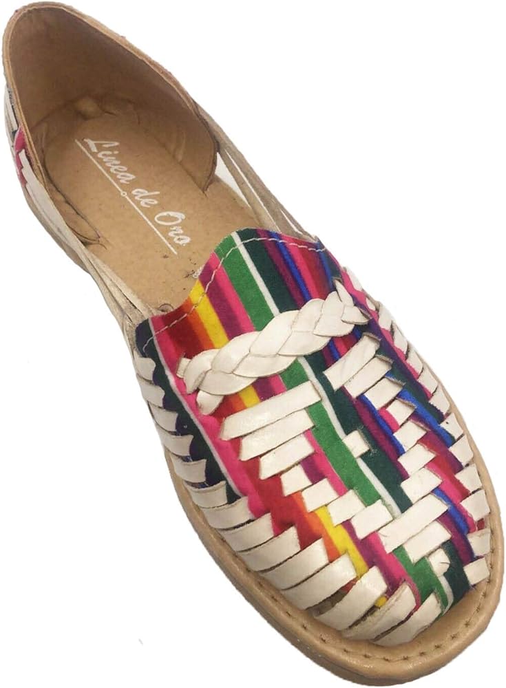 mexican sandals colorful