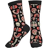 Geoocii Novelty Mid-Calf Socks Casual Crazy Funny Dress Sports Socks For Women Men Teens Gift
