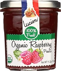 LUCIEN GEORGELIN Organic Raspberry Fruit Spread, 11.28 OZ