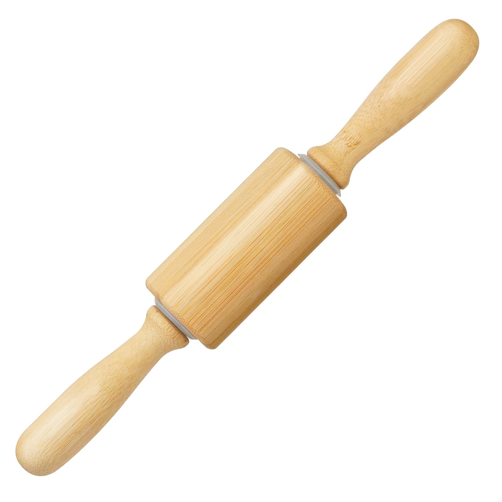 Photo 1 of 10 inch Wooden Rolling Pin for Baking - Long Dough Roller for All Baking Needs