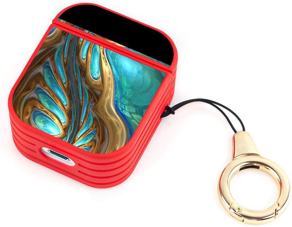 Wireless Airpods Case Earphone Case AirPods 1/2 Colorful Marble