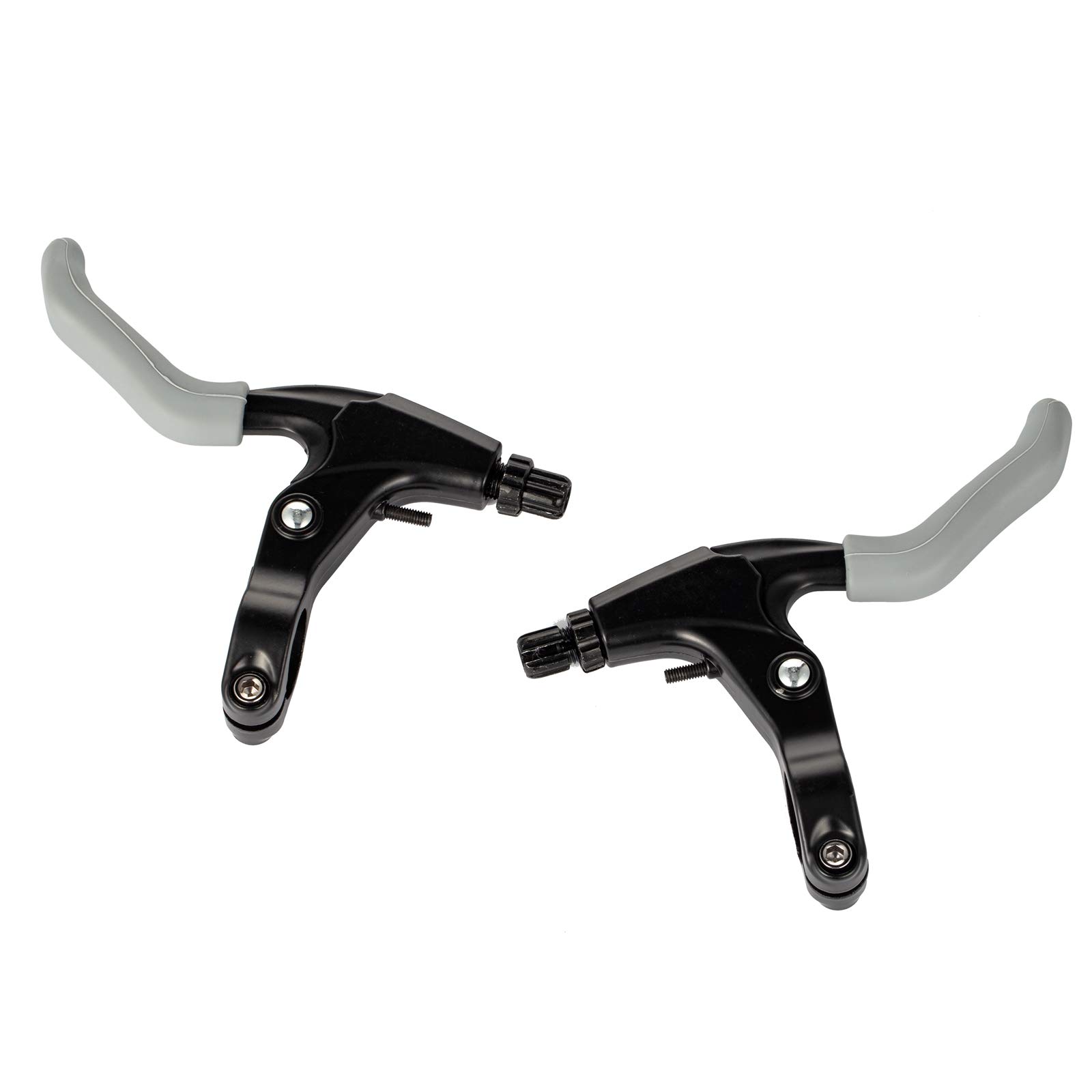 PAXLAMB Brake Grip Cover Bike Brake Lever Protection Cover Silicone Soft Anti-Slip Brake Handle Sleeve Bicycle Brake Levers for Mountain Road Bike 1 Pair (Grey)