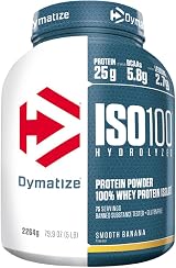 Dymatize ISO 100 Hydrolyzed Banana 2264g Whey Protein Isolate Hydrolysate
