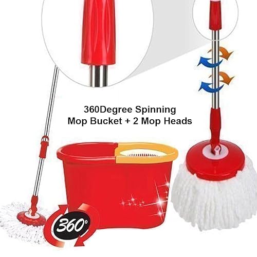 Vileda Easy Wring and Clean Turbo Microfibre Mop and Bucket Set Amazon