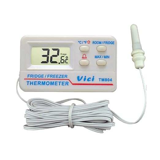 Compra XY-tester Precisa Termómetro TM804 Refrigerador/congelador ...