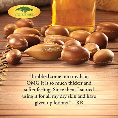 image for Rise 'N Shine Online Pure Organic Argan Oil for Hair, Face, Skin & Cut