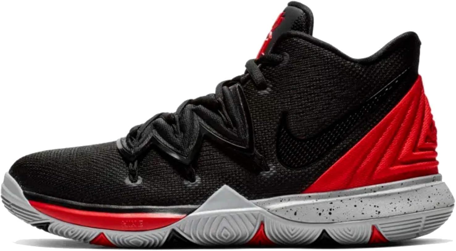 nike kyrie 5 university red black
