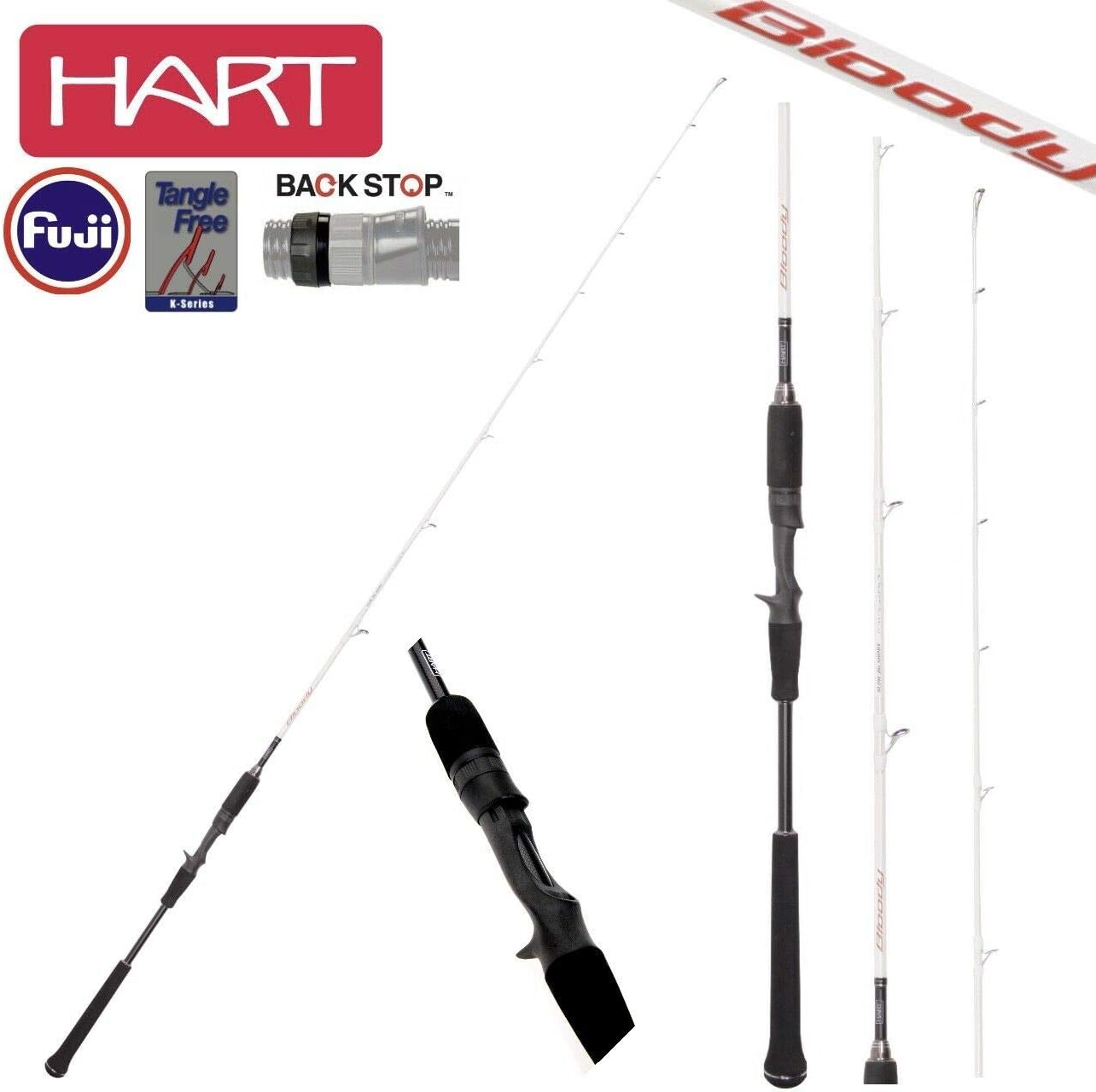 HART BLOODY SERIES BAITCASTING SP JIGGING ROD SLOW JIG SHORT 60C