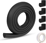 Vicloon Edge Protectors 2 m Foam Safety Strip 4 Corner Guards Black