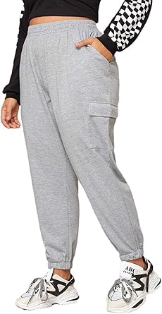plus size cotton sweatpants