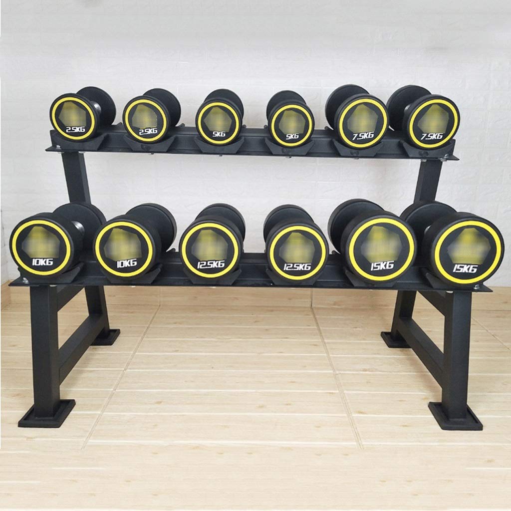 Dumbbell weights New Dumbbell Set All-Purpose Dumbbells In Pair,or Set With Rack,Odorless Rubber Dum