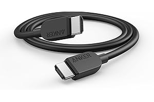Anker HDMI Cable 8K@60Hz, 6FT Ultra HD 4K@120Hz HDMI Cord,48 Gbps Certified Ultra High-Speed,Compatible with PlayStation 5,Xbox,Samsung TVs,and More