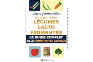 Lacto fermentation : Je prépare mes légumes lacto fermentés: Le guide complet de la fermentation lactique (French Edition)
