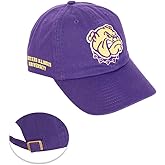 Desert Cactus Western Illinois University Baseball Hat WIU Leathernecks Brimmed Embroidered Hats Cap Adjustable Cloth Strap Adult (Style B) Purple