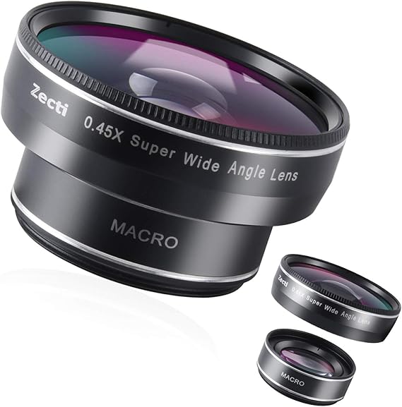 Kit Obiettivi Apexel 4 In 1 Per Smartphone - Teleobiettivo 22X, Macro 25X, Grandangolo 120°, FishEye 205° | Con Treppiedi Per IPhone E Android - Foto 7