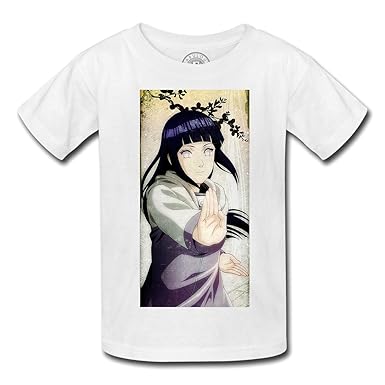 Kids T Shirt Hinata Hyuga Manga Naruto Ninja Clan Daughter