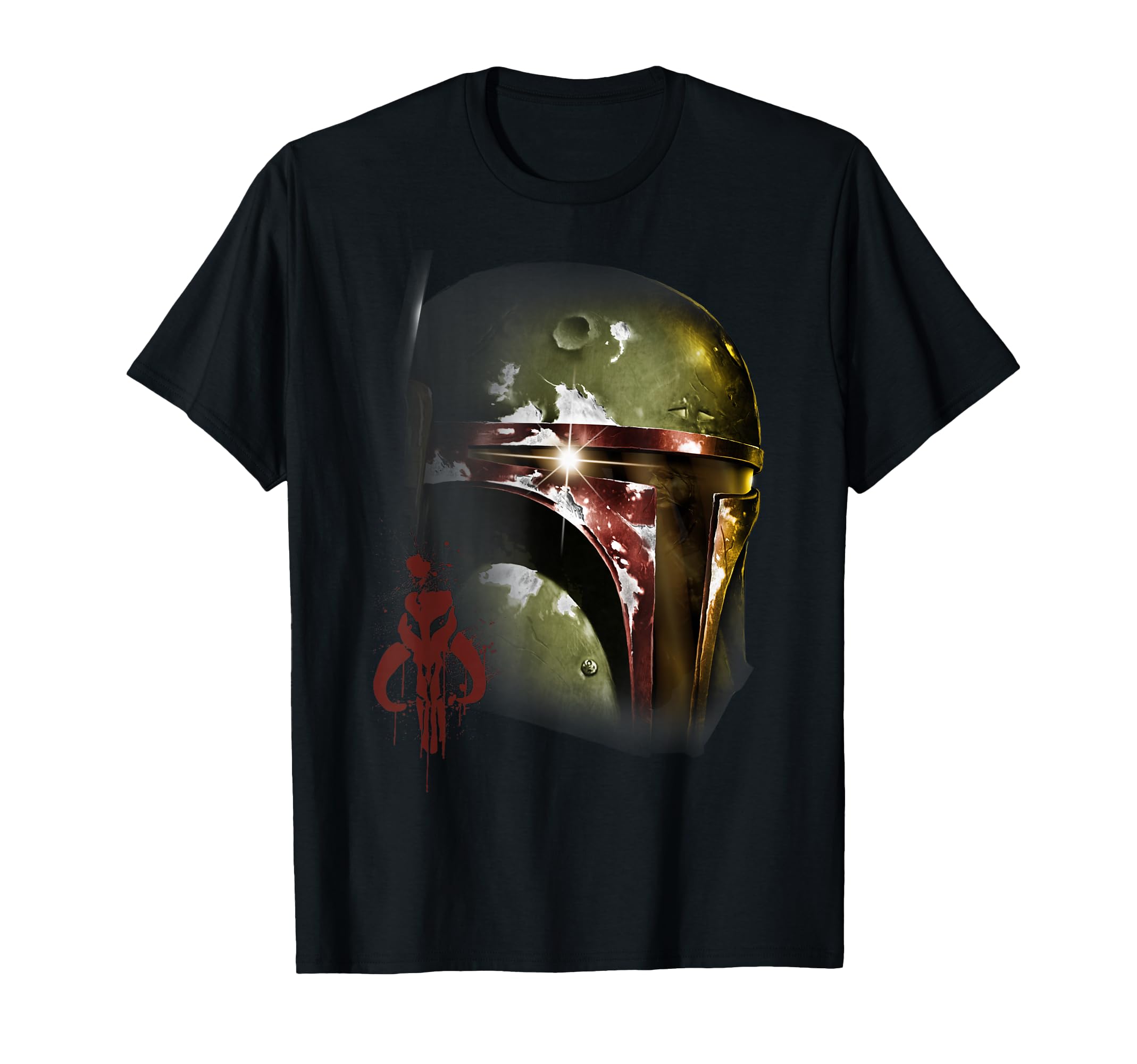 Star Wars Boba Fett Mandalorian Helmet C1 T-Shirt