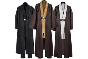 COSPLAYBOX Anakin Costume Adult Men Tunic Hooded Robe Outfits Halloween Cosplay Uniform